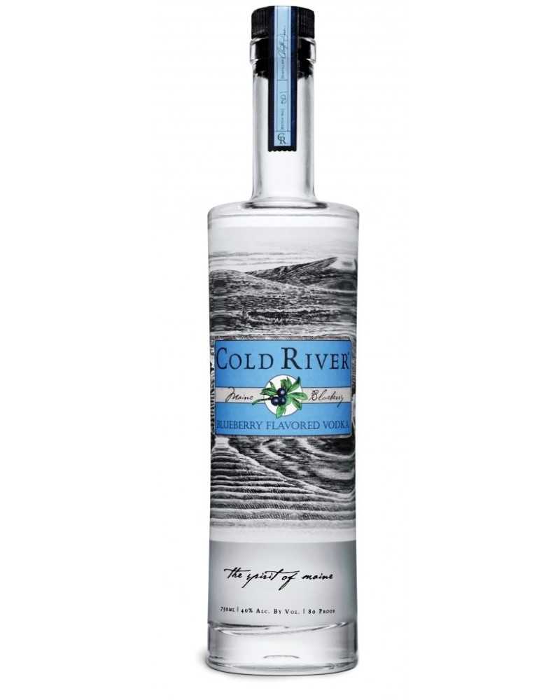Cold River Vodka Blueberry 750ml - 