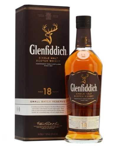 Glenfiddich Scotch Single Malt 18 Year Small Batch Reserve 750ml - 