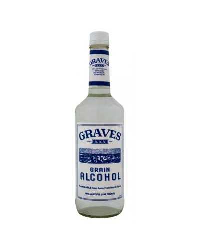 Graves Grain Alcohol 190 Proof  1LT - 