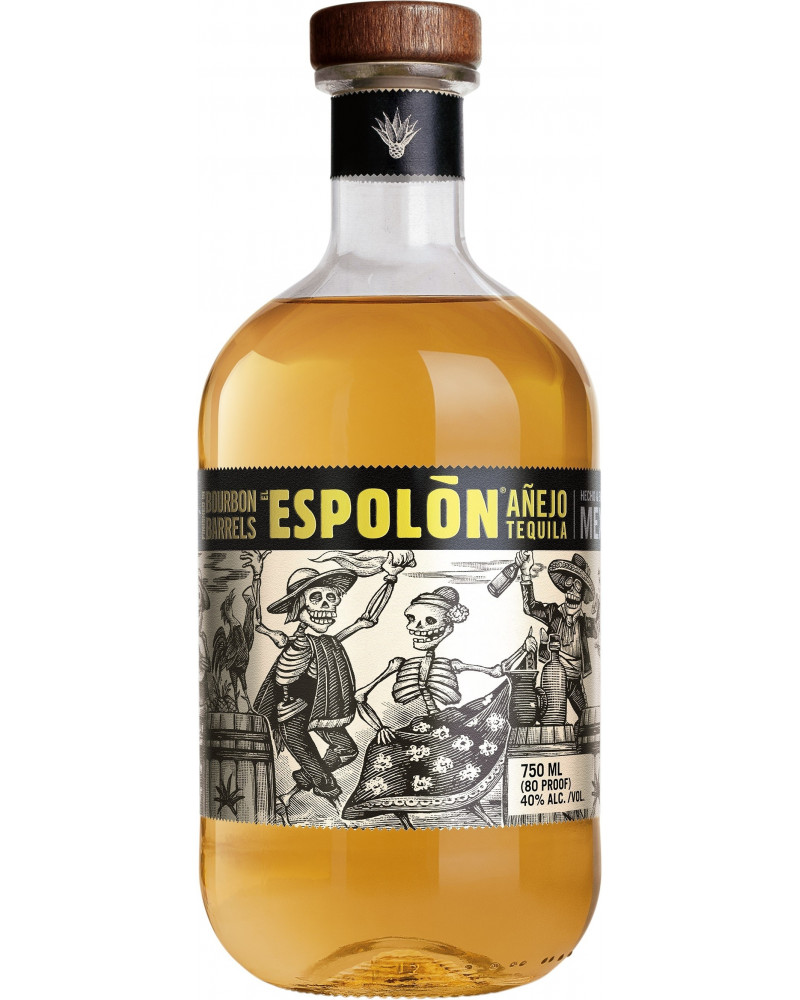 Espolon Tequila Anejo Finished In Bourbon Barrels 750ml - 