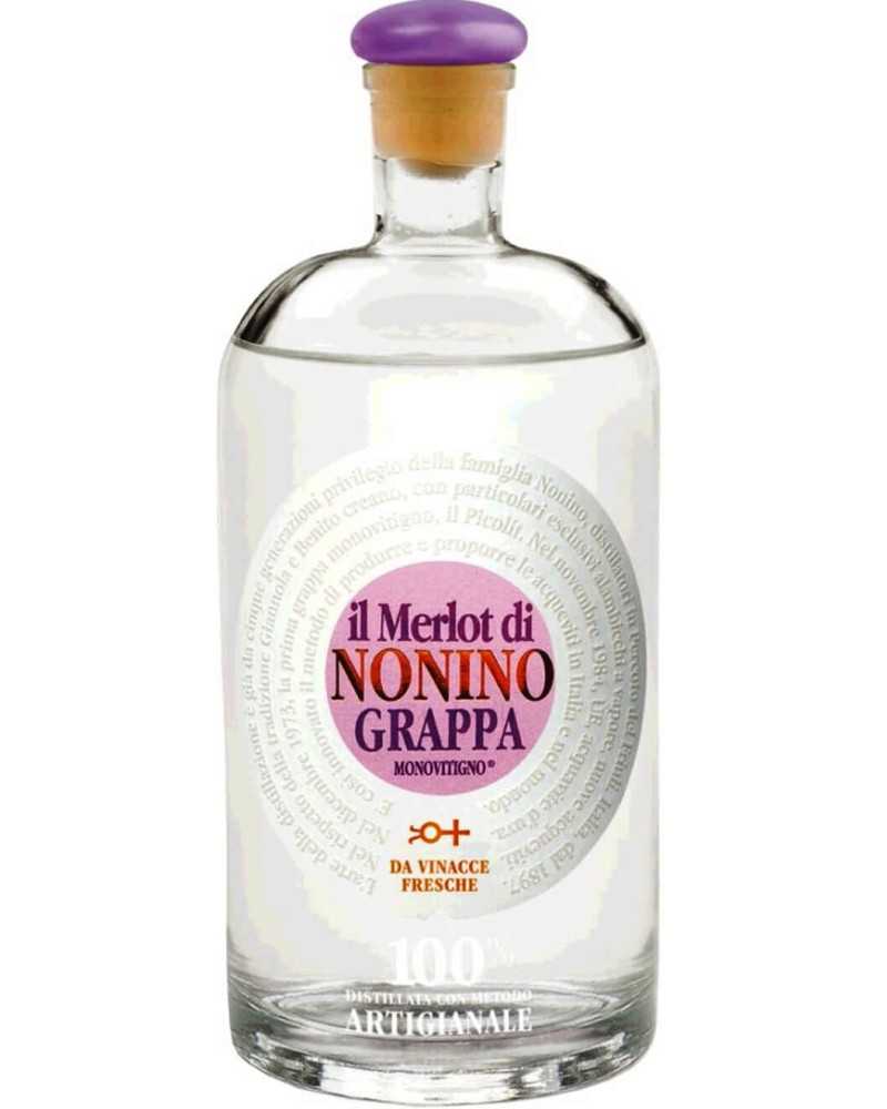 Nonino Grappa Monovitigno Il Merlot  375ml -