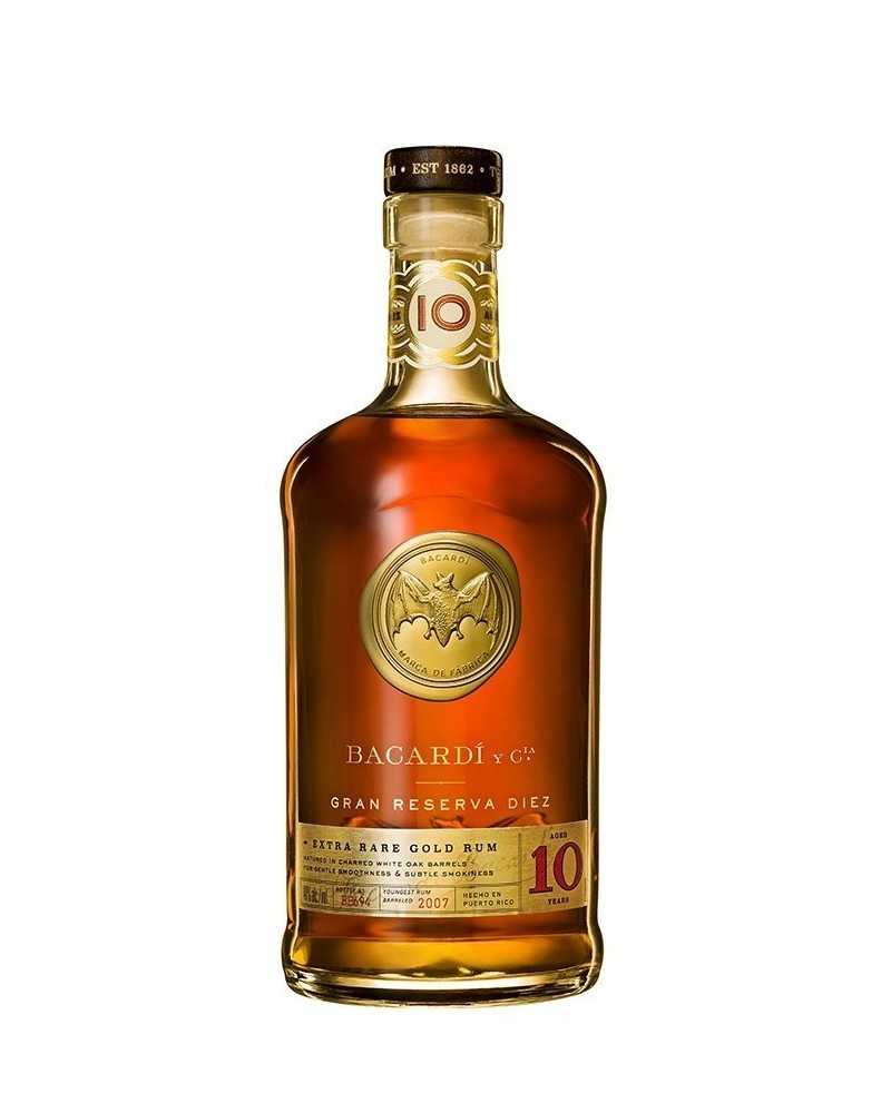 Bacardi Rum Gran Reserva Diez  750ml - 