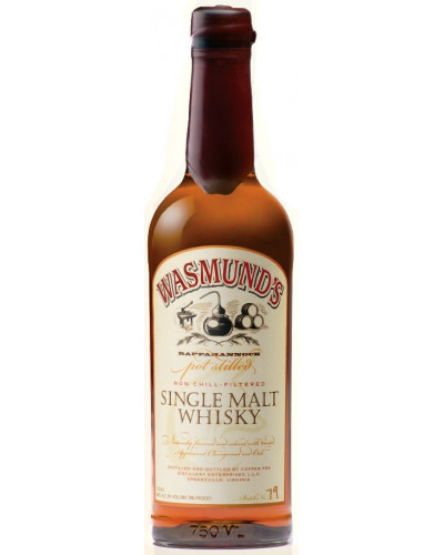 Wasmund's Single Malt Whisky 750ml - 