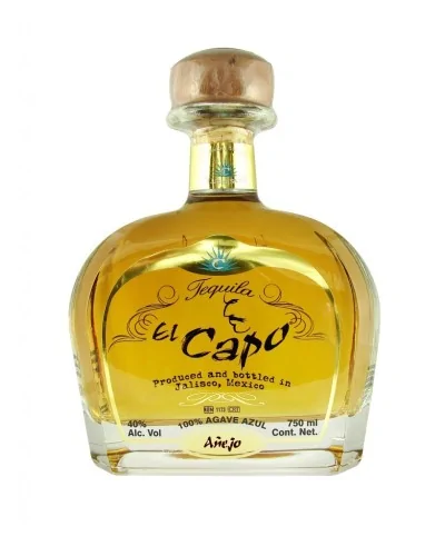 El Capo Tequila Anejo 750ml - 