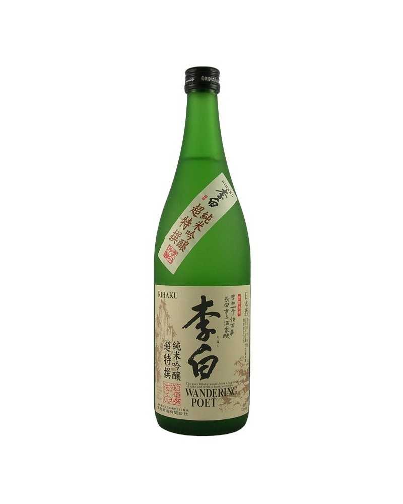 Rihaku Sake Junmai Ginjo Wandering Poet 720ml - 