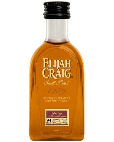 Elijah Craig Bourbon Small Batch 12 Mini bottles 50ml - 