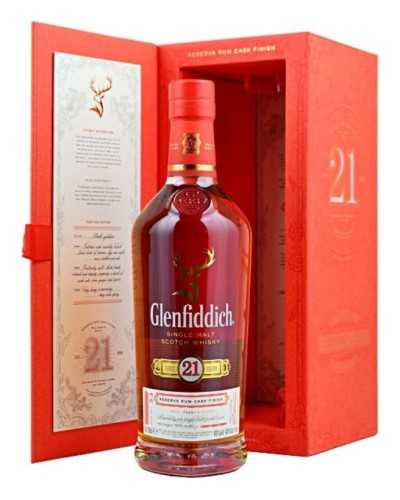Glenfiddich Scotch Single Malt 21 Reserva Rum Cask Finish 750ml -