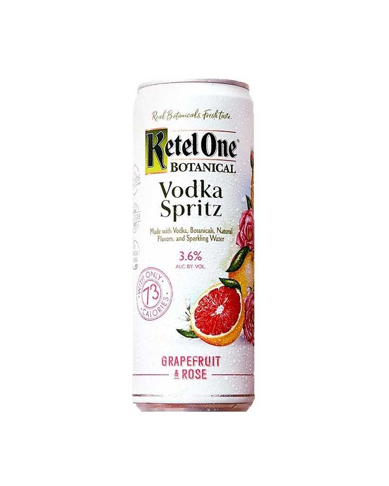 Ketel One Botanical Vodka Spritz Grapefruit & Rose 355ml (12Pk Cans) - 