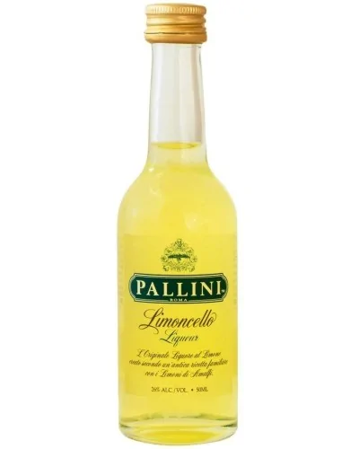 Pallini Limoncello 12 Mini Bottles 50ml - 