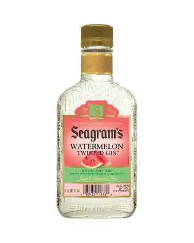 Seagram's Gin Watermelon Twisted 20 Mini Bottles 50ml - 