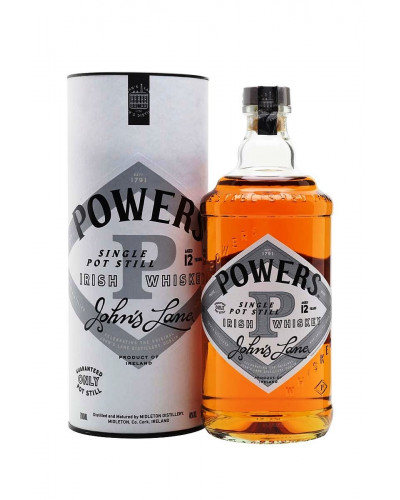 Powers Irish Whiskey 12 Year John's Lane Release 750ml - 
