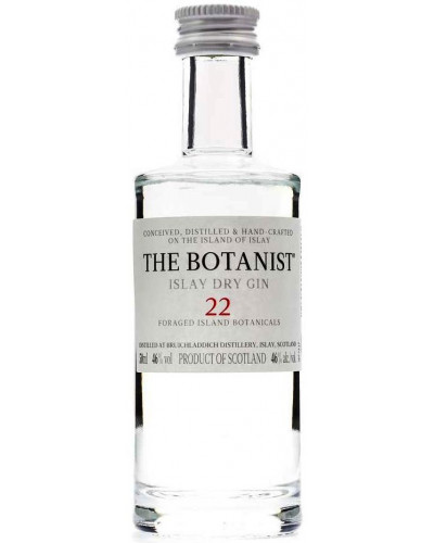 The Botanist Gin Islay Dry 8 Mini Bottles 50ml - 