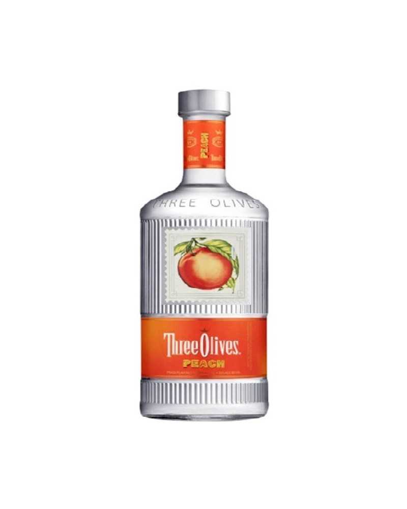 Three Olives Vodka Peach 24 Mini Bottles 50ml - 