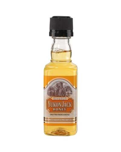 Yukon Jack Honey 24 Mini Bottles 50ml - 