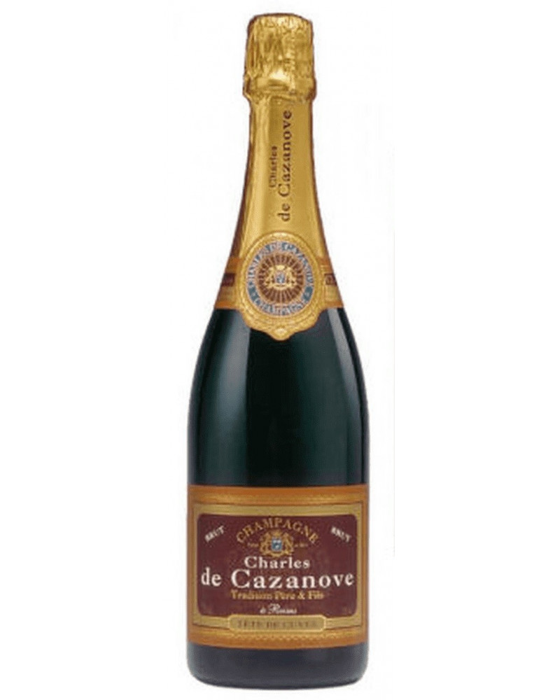 Charles de Cazanove Brut Champagne Tete de Cuvee 750ml - 
