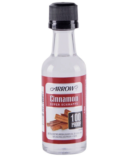 Arrow, Cinnamon Super Schnapps 100 Proof 20 Mini Bottles 50ml - 