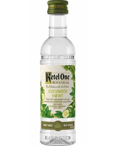 Ketel One Botanical Cucumber & Mint Vodka 12 Mini Bottles 50ml - 