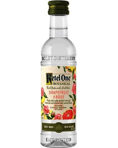 Ketel One Botanical Grapefruit & Rose Vodka 12 Mini Bottles 50ml - 