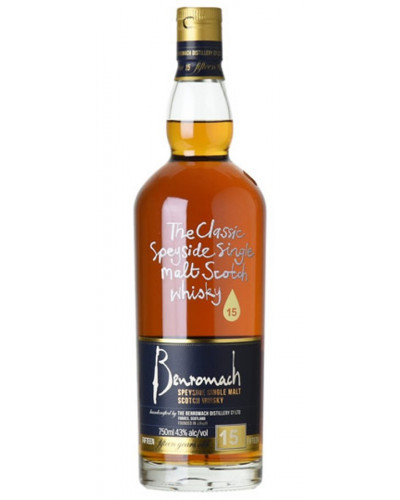 Benromach 15 Year Old Single Malt Scotch Whisky 750ml - 