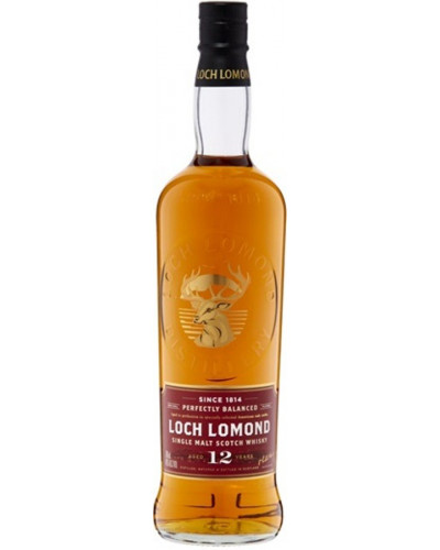 Loch Lomond 12 Years Old Single Malt Scotch Whisky 750ml - 
