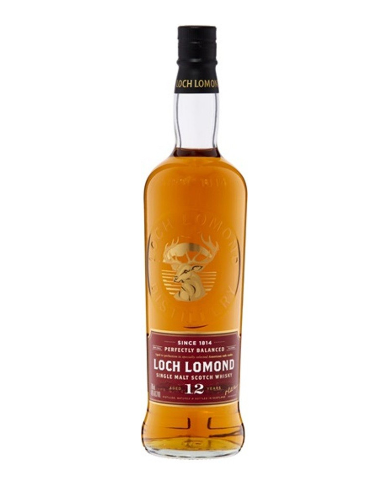 Loch Lomond 12 Years Old Single Malt Scotch Whisky 750ml - 