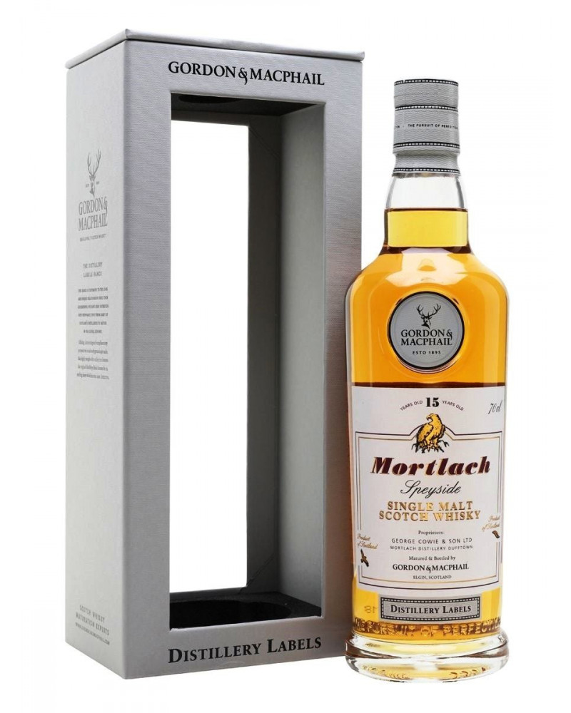 Gordon & Macphail 15 Year Old Mortlach Speyside Single Malt Scotch Whisky 750ml - 