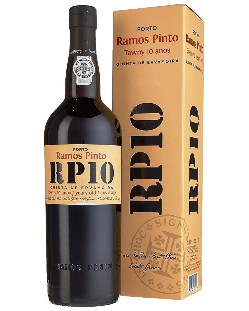 Ramos Pinto Port Tawny 10 Year Quinta de Ervamoira Rp10 750ml - 