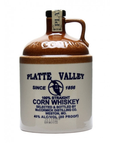 Platte Valley Moonshine Straight Corn Whiskey 750ml