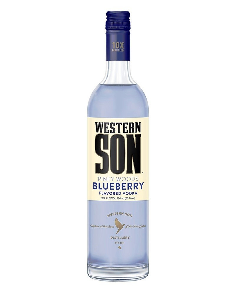 Western Son Blueberry Vodka 750ml - 