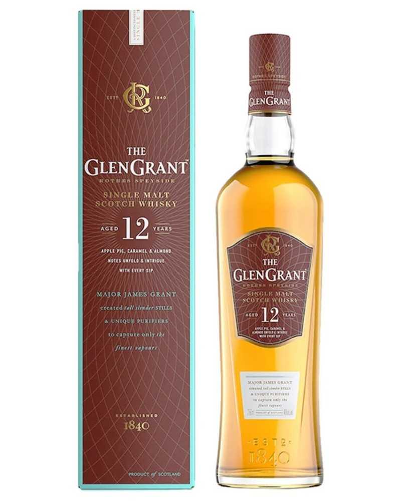 Glen Grant Scotch Single Malt 12 Year  750ml