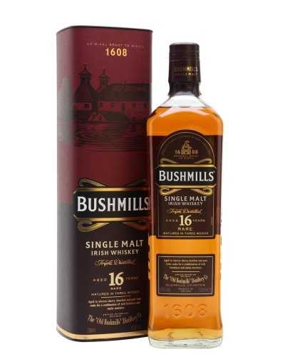 Bushmills Irish Whiskey 16 Year  750ml - 