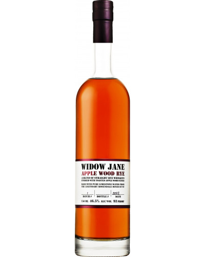 Widow Jane Apple Wood Straight Rye Whiskey 750ml - 
