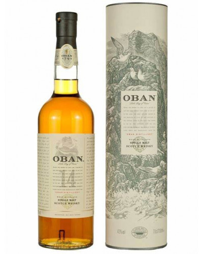 Oban Scotch Single Malt 14 Year 750ml - 