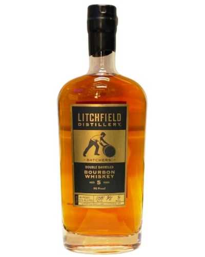 Litchfield 5 Year Old Double Barrel Bourbon Whiskey 750ml - 