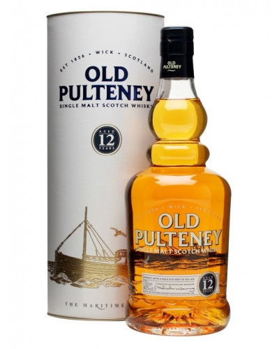 Old Pulteney Scotch Single Malt 12 Year 750ml - 