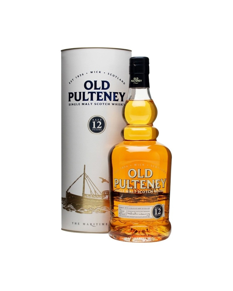 Old Pulteney Scotch Single Malt 12 Year 750ml - 