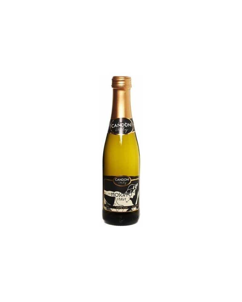 Candoni Moscato Sweet Semi Sparkling Mini Bottles 12pks (187ml) - 