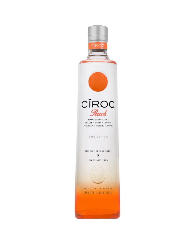 Ciroc Peach Vodka 750ml - 