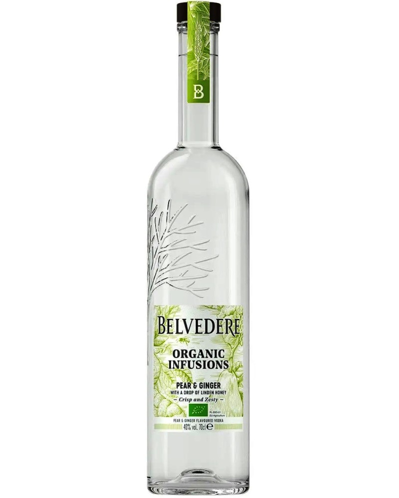 Belvedere Organic Infusions Pear & Ginger 750ml