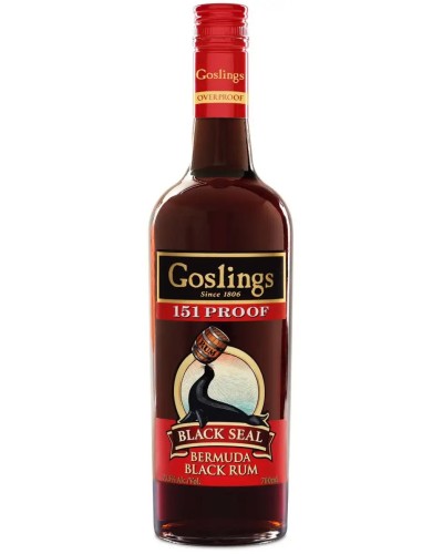 Goslings Black Rum 151 Proof 750ml