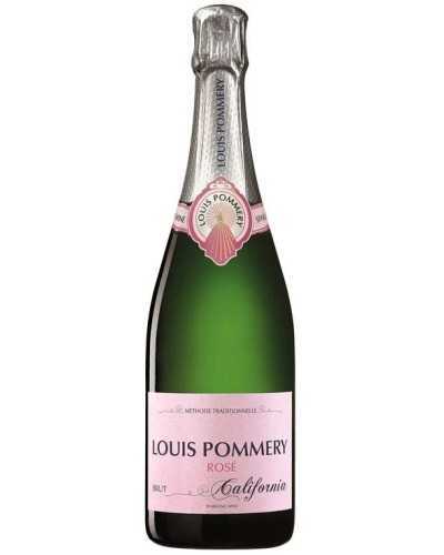 Louis Pommery Brut Rose Methode Traditionelle California 750ml