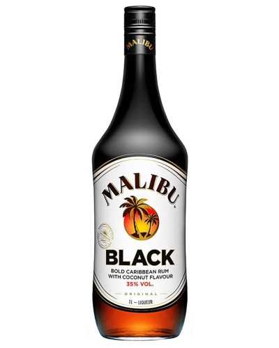 Malibu Black Rum 750ml - 