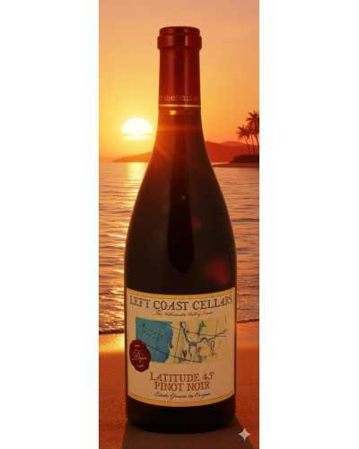 Left Coast Pinot Noir Latitude 45 Willamette Valley 750ml