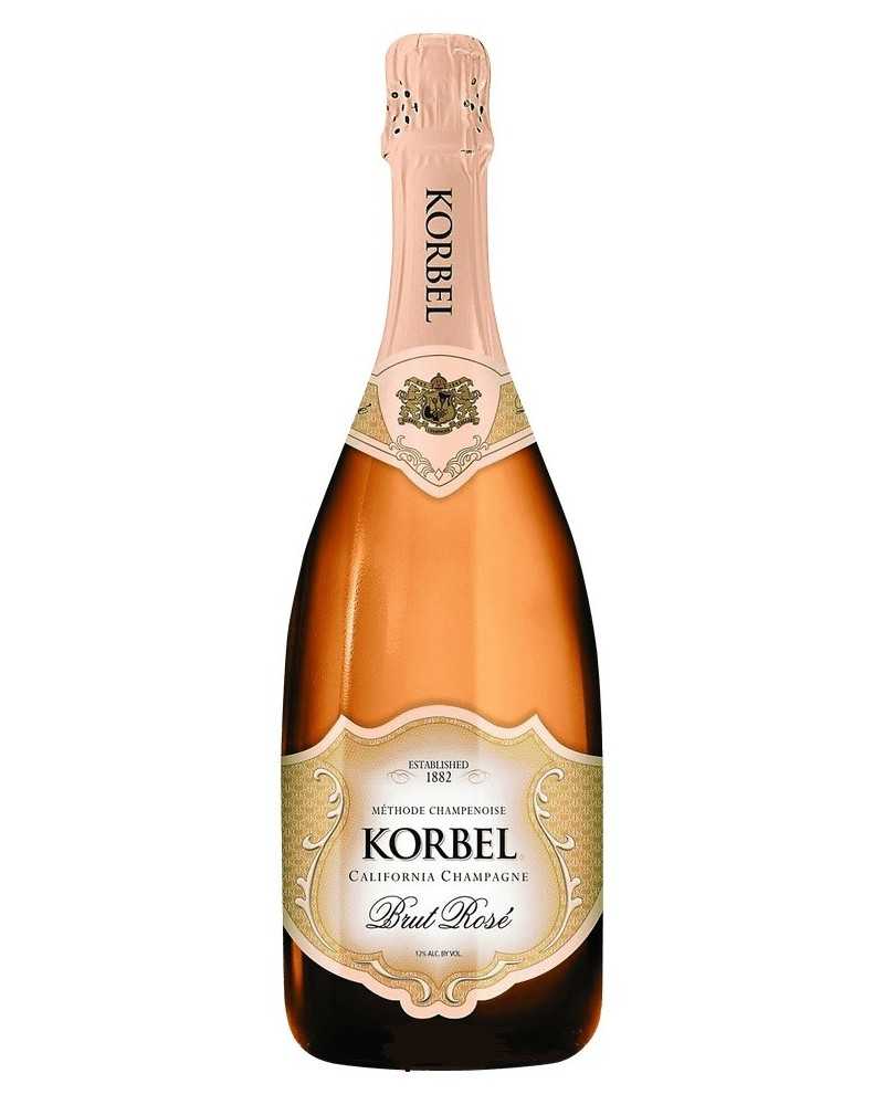 Korbel Brut Sparkling Rose from California 750ml - 
