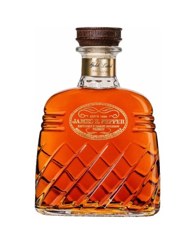 James E. Pepper Kentucky Straight Bourbon Gold Label Decanter 750ml